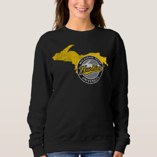 Moletom Forma do Estado Michigan Tech Huskies