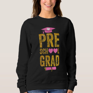 Moletom Formando de pré-escola para graduação de crianças