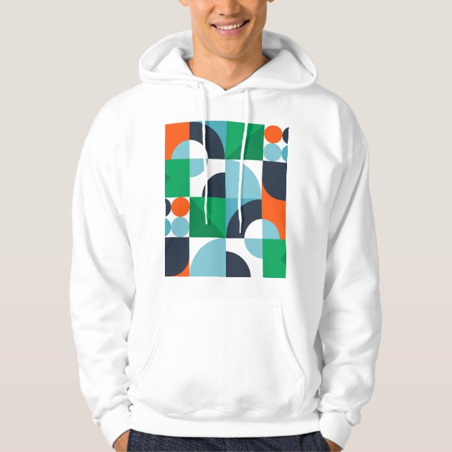 Moletom formas e formas simples abstrato (Frente)