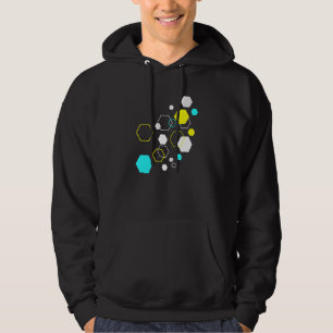 Moletom Formas Geométricas Abstrato Moderna Hexágono 1