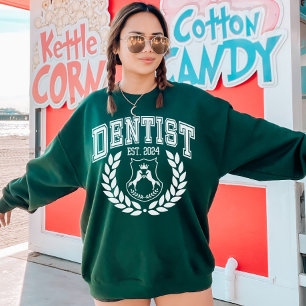Moletom Formatação de Dentista Universitária 2024