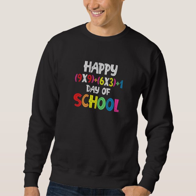 Moletom Fórmula Matemática 100 Dias De Escola Professor Me (Frente)