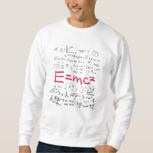 Moletom Fórmulas de Física e Matemática EMC2