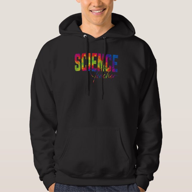 Moletom Fornecedores de professores de ciência de Tie Dye  (Frente)