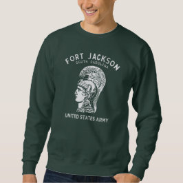 Moletom Fort Jackson Vintage Branco