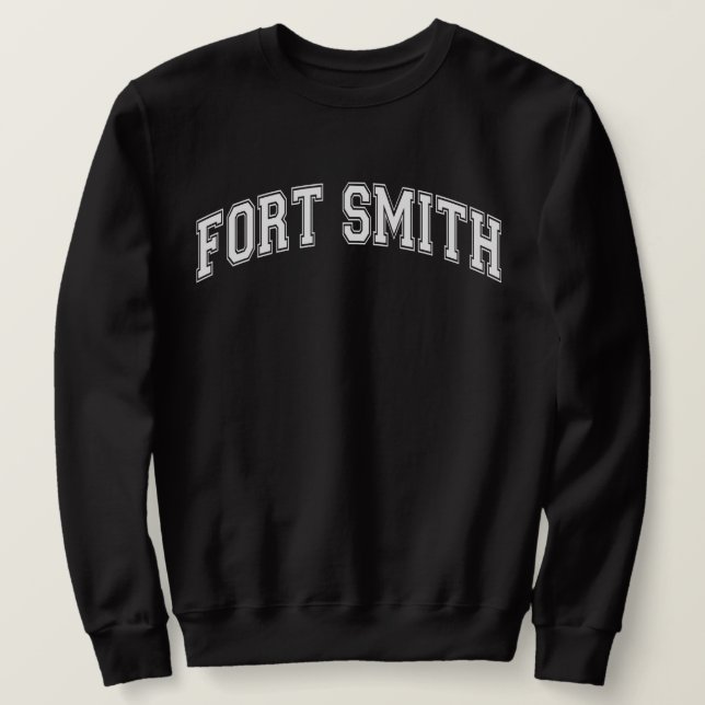 Moletom Fort SMITH University-Style Sweater College (Frente do Design)
