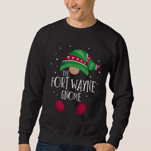 Moletom Fort Wayne Gnome Family Matching Christmas Pajamas (Frente)