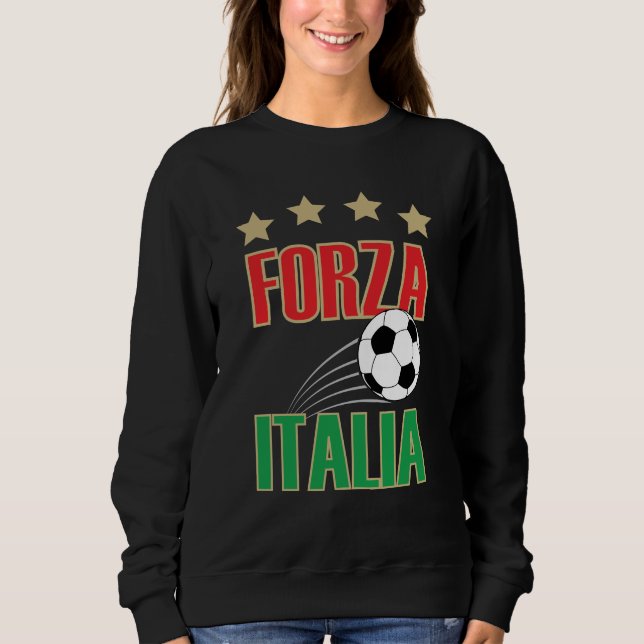Moletom Forza Italia Itália Futebol (Frente)