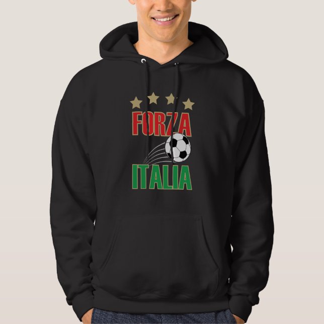 Moletom Forza Italia Itália Futebol (Frente)