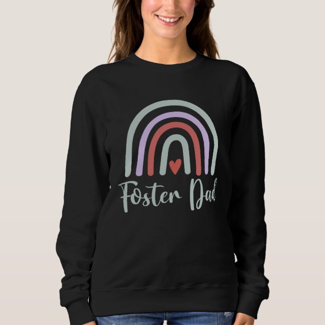 Moletom Foster Dad Parent Adoption Foster Care for Father (Frente)