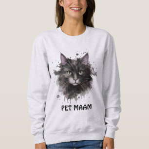 Moletom Foto de animal de estimação personalizada em aquar