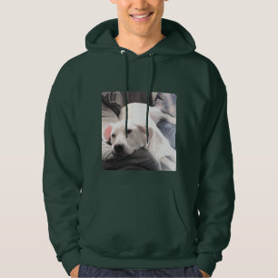 Moletom Foto de Cachorro Bonito com Pai Verde