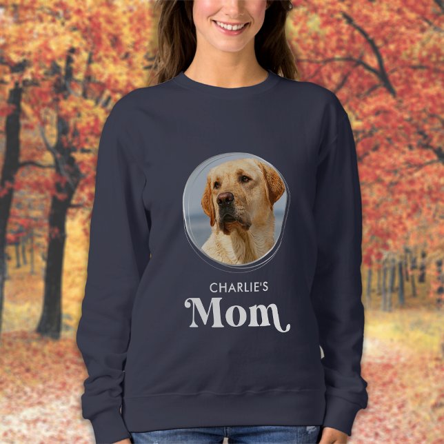 Moletom Foto de Pet Personalizada MOM de Cão Cachorro (Criador carregado)