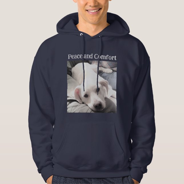 Moletom Foto do Feliz Natal do Labrador Retriever (Frente)