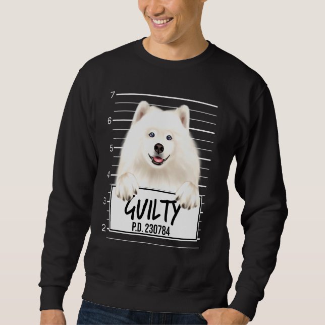Moletom Foto do Samoyed Culpado (Frente)