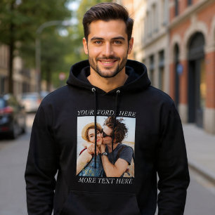 Moletom Foto e Texto Personalizados