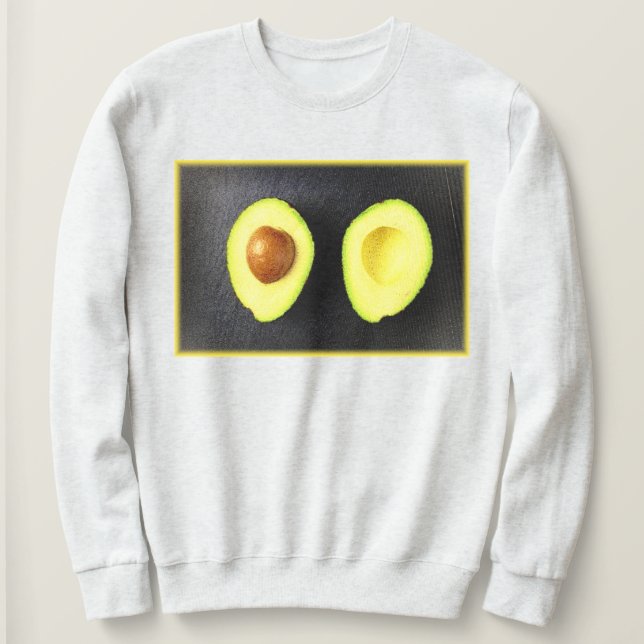 Moletom Foto "Fruta Avocado". Compre agora (Frente do Design)