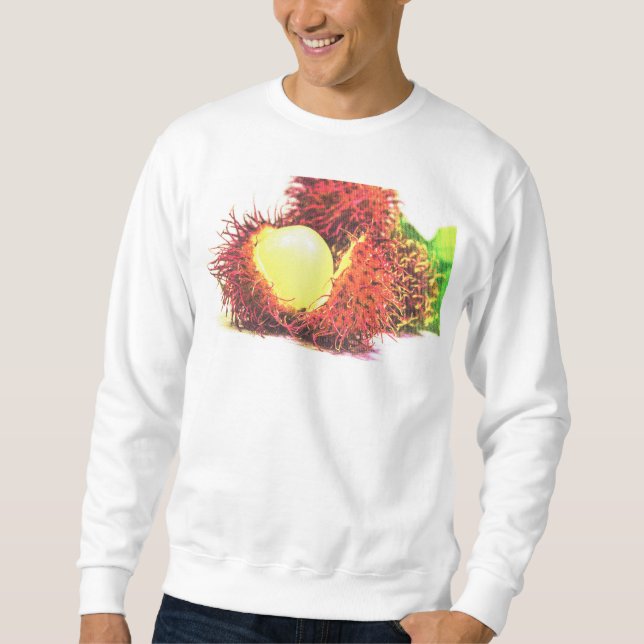 Moletom Foto "Fruta Rambutan". Compre agora (Frente)