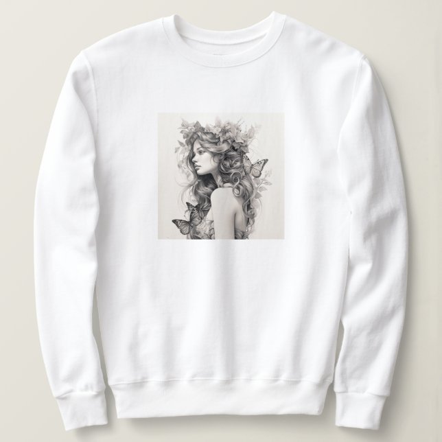 Moletom Foto personalizada - Dia de as mães moderno da mãe (Frente do Design)