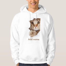 Moletom Foto personalizada e nome Hoodie personalizado