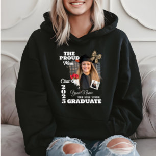 Moletom Foto personalizada, orgulhosa mãe de um Formando 2