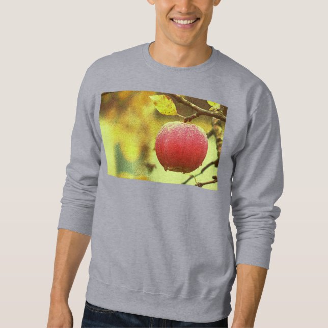 Moletom Foto "Red Apple on Tree". Compre agora (Frente)