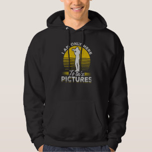 Moletom Fotógrafo Eu Estou Aqui Apenas Para Tirar Fotos Fo