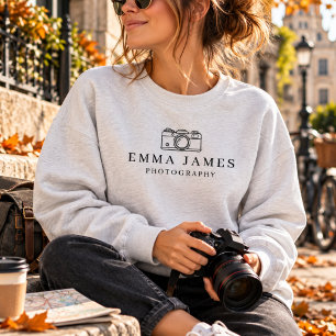 Moletom Fotógrafo Personalizado Nome Personalizado