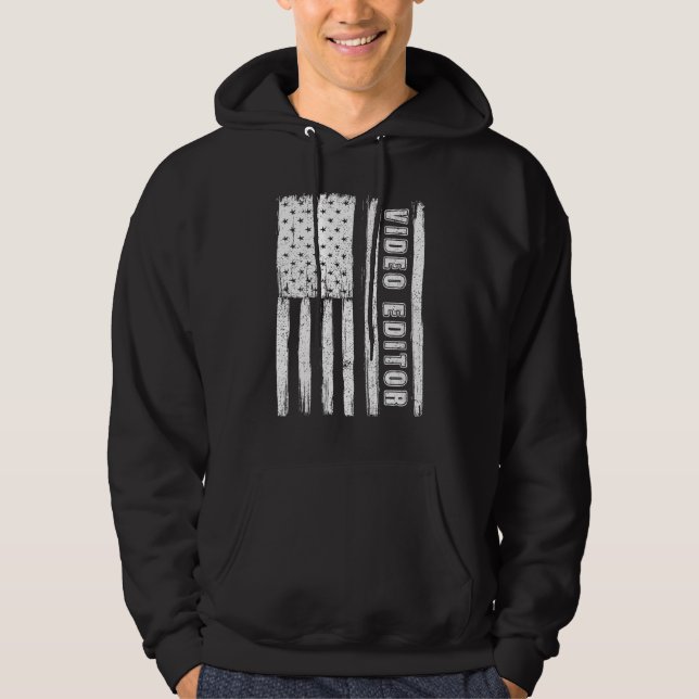 Moletom Fourth of July Shirts for Men American Flag video  (Frente)