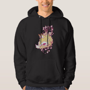 Moletom Fox Cherry Blossom Fllower Japonês
