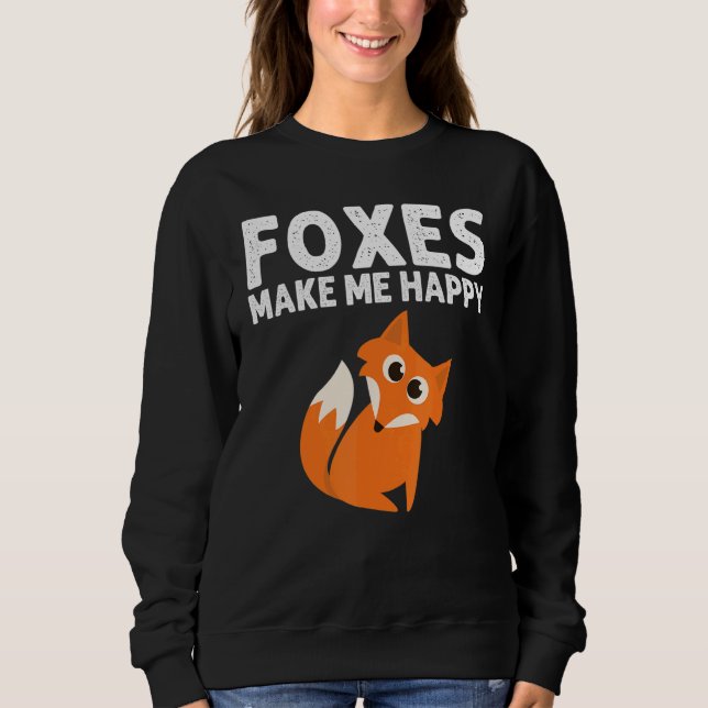 Moletom Fox Designs For Men Women Foxes Animal  Wildlife (Frente)
