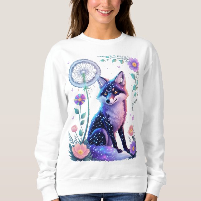 Moletom Fox Dreamscape T-Shirt Celestial (Frente)