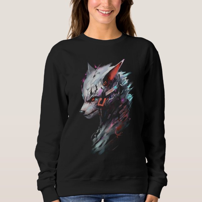Moletom Fox Fantasy Art  Animal Fox (Frente)