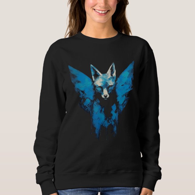 Moletom Fox Fantasy Artwork  Animal Fox (Frente)