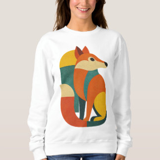 Moletom FOX ILLUSTRATION GEOMETRY DESIGN T-Shirt