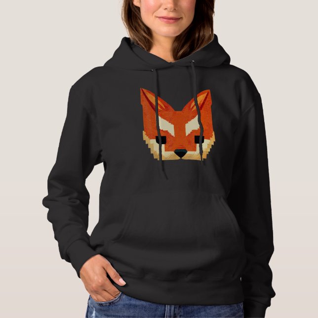 Moletom Fox Pixel 8 Bit Retro Video Game (Frente)