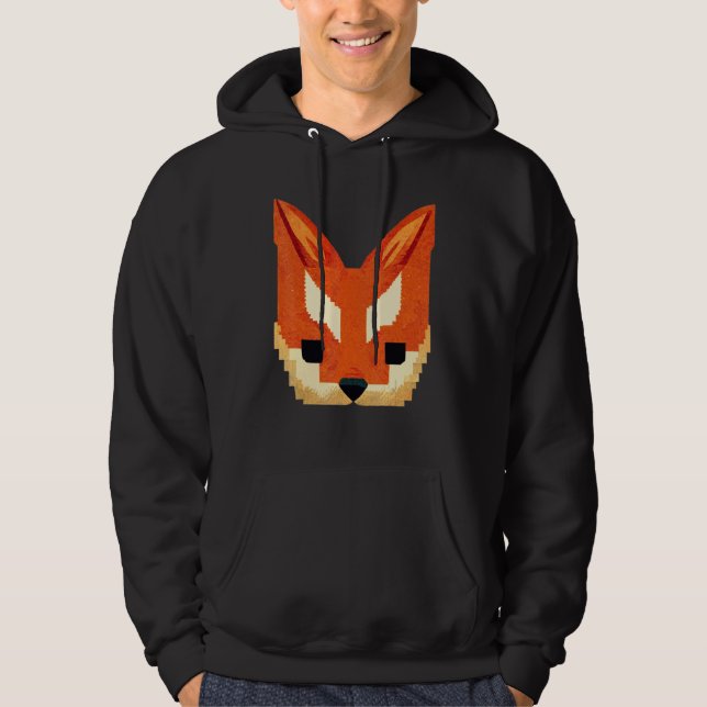Moletom Fox Pixel 8 Bit Retro Video Game (Frente)
