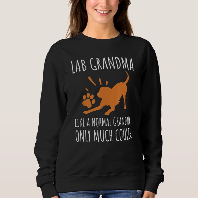 Moletom Fox Red Lab Grandma Labrador Retriever (Frente)