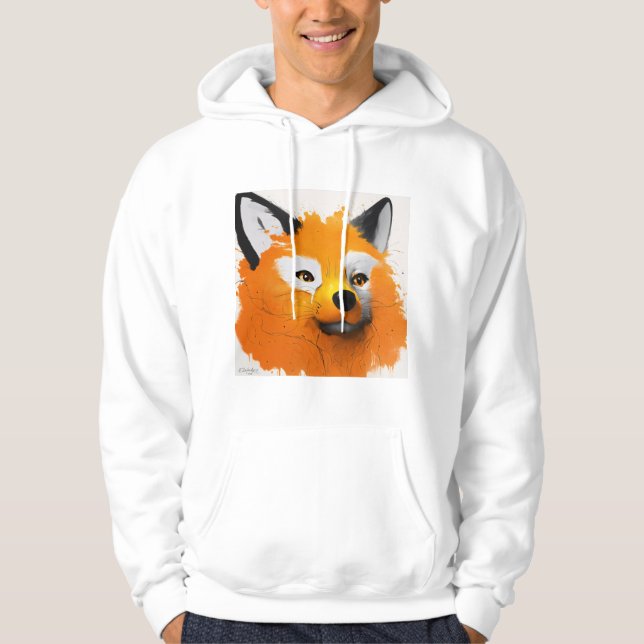 Moletom Fox T-Shirt Inteligente - Abraça O Seu Lado Selvag (Frente)