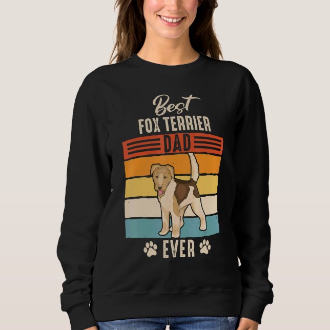 Moletom Fox Terrier Dog Pai Padre (Frente)