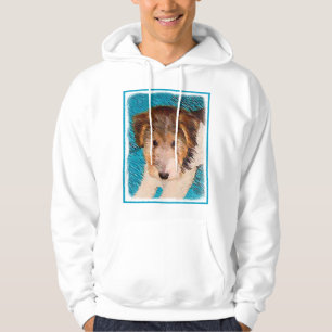Moletom Fox Terrier Puppy Painting - Arte Original De Cão