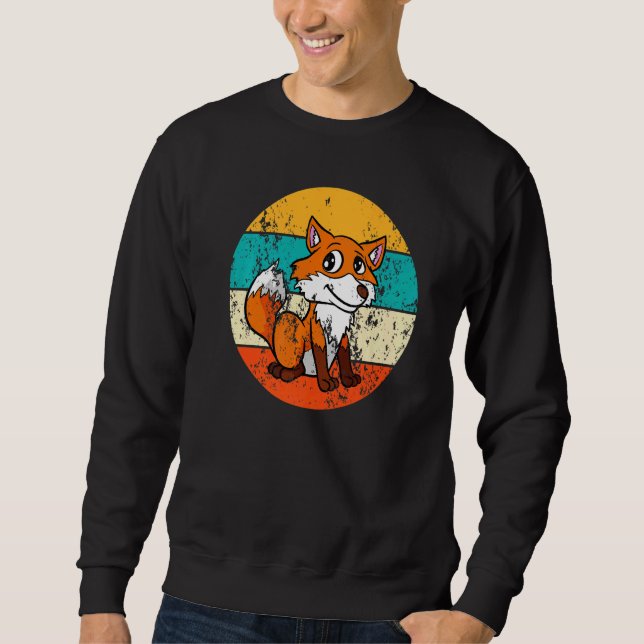 Moletom Fox Vintage Retro (Frente)