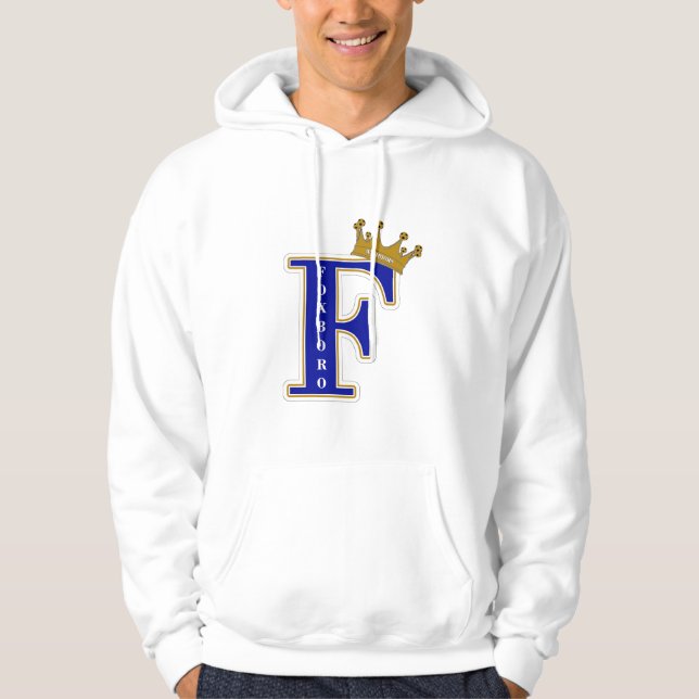 Moletom Foxboro Warriors Soccer Royalty Hoodie (Frente)