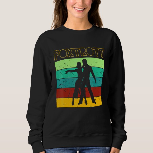 Moletom Foxtrot Dancing Casal Vintage (Frente)