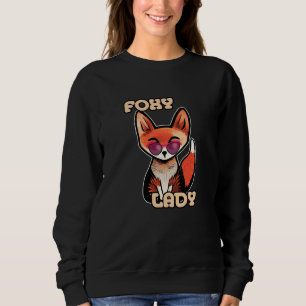 Moletom Foxy Lady   Raposa-branca