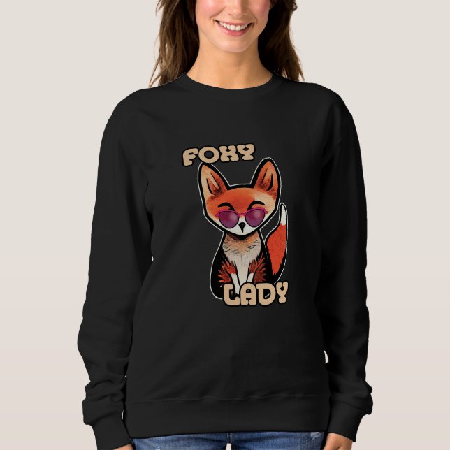 Moletom Foxy Lady | Raposa-branca (Frente)