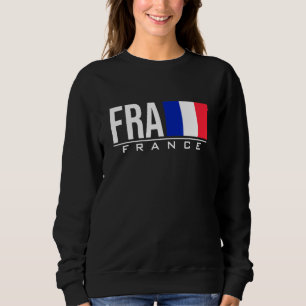 Moletom França Flag International Country Code Fra Sports