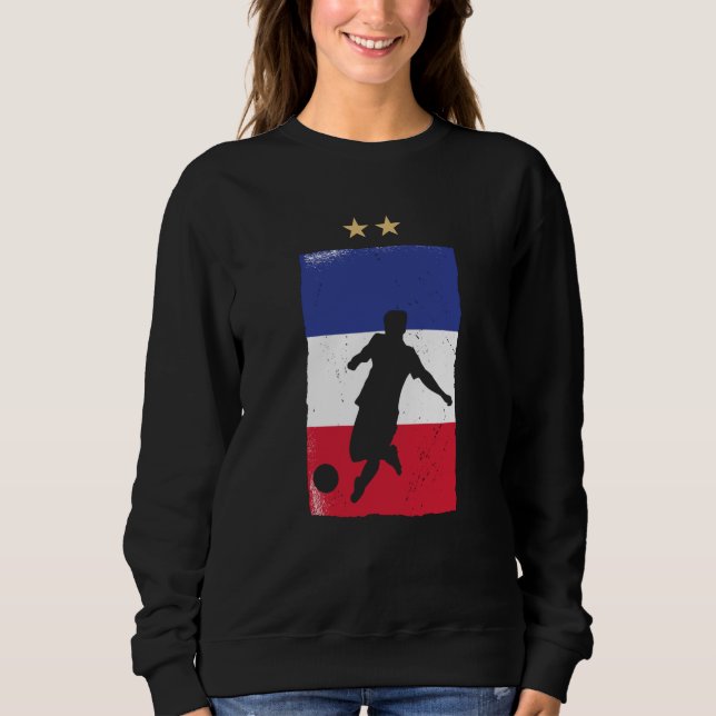 Moletom França Futebol Jersey Fan French Flag (Frente)