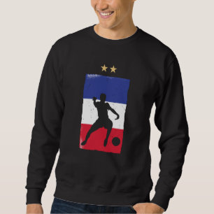 Moletom França Futebol Jersey Fan French Flag
