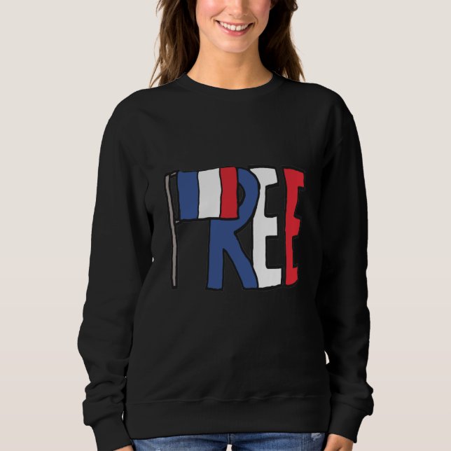 Moletom França livre (Frente)